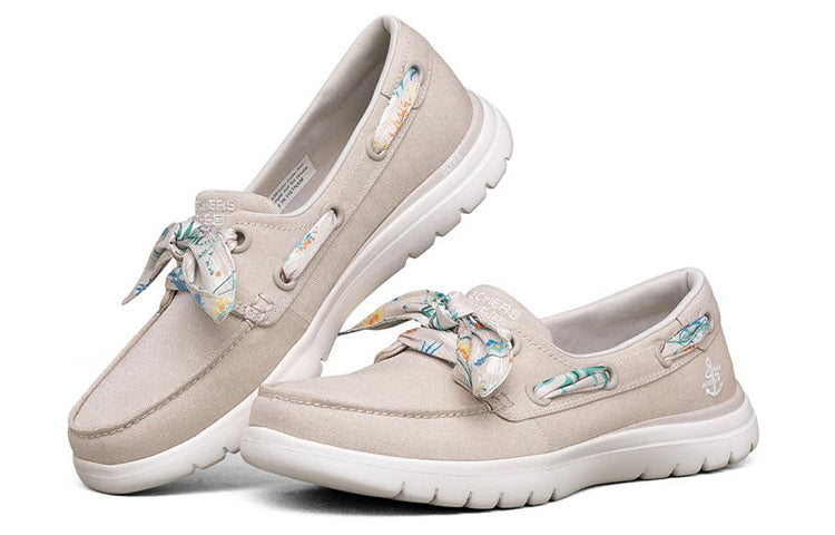 (WMNS) Skechers On The Go Flex 136471-NAT