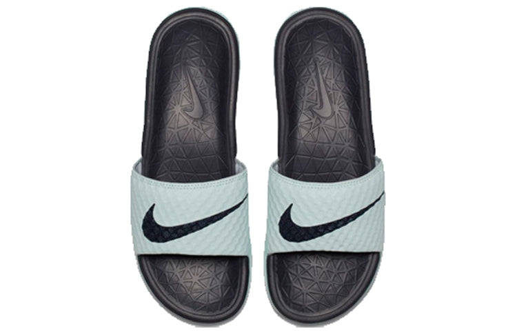 (WMNS) Nike Benassi Solarsoft 'Mint Black' 705475-303