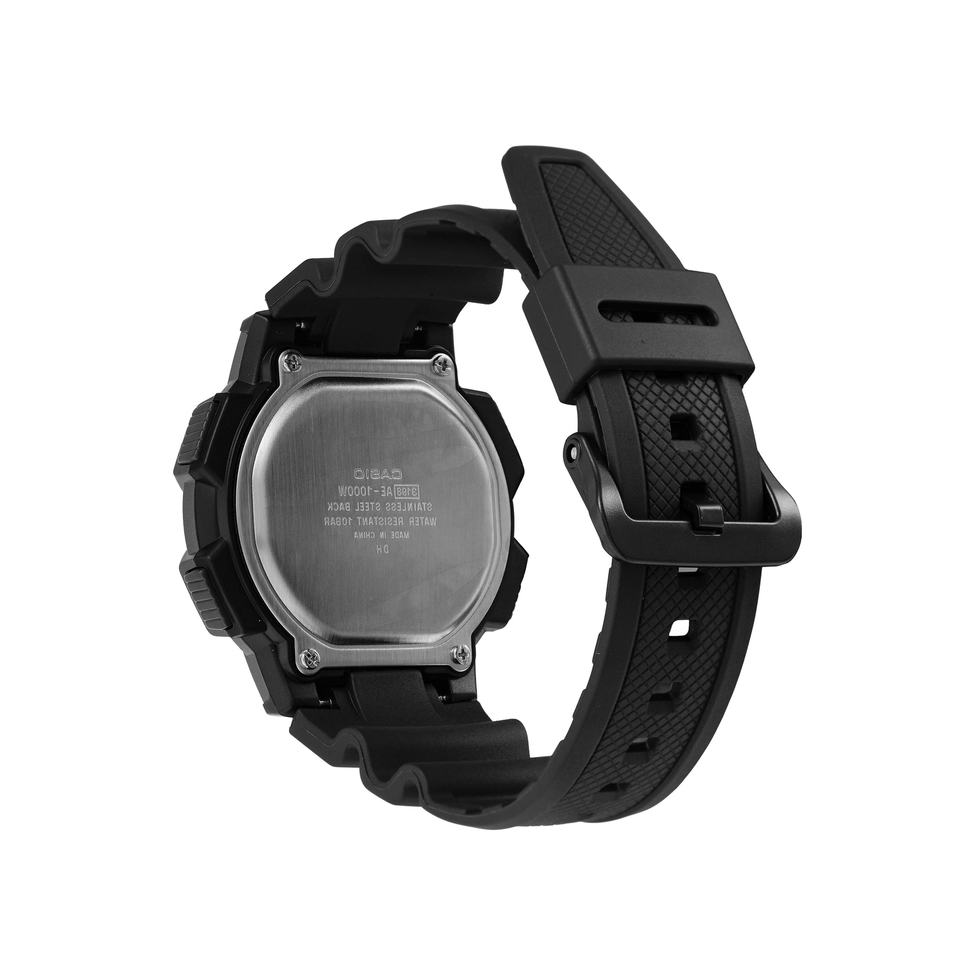 CASIO G Shock Quartz Sports Waterproof Mens Black Digital AE-1000W-1B