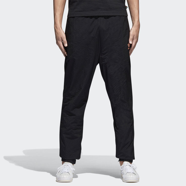 Men's adidas originals Solid Color Small logo Casual Sports Pants/Trousers/Joggers CY7868