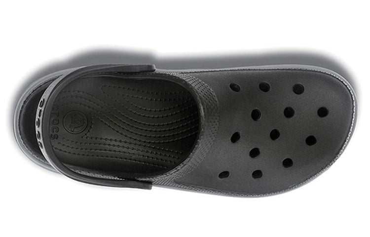 Crocs Duet Beach Sandals Black Gray 'Black Grey' 11991-070