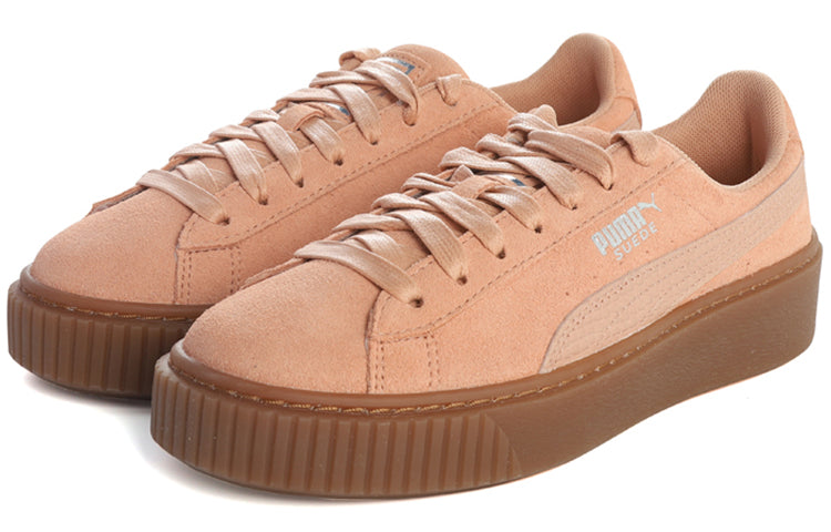 (WMNS) PUMA Suede Platform Animal 'Pink' 365109-05
