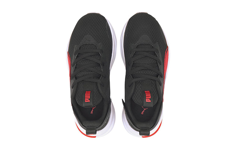(PS) PUMA Softride Rift Cmeva Sports Running Shoes Black/Red/White 194108-02