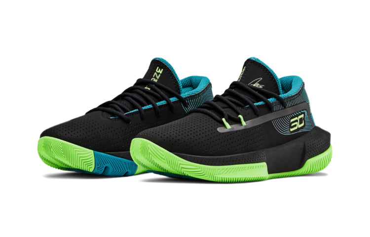 (PS) Under Armour Curry 3Zer0 3 'Black Teal' 3022118-003