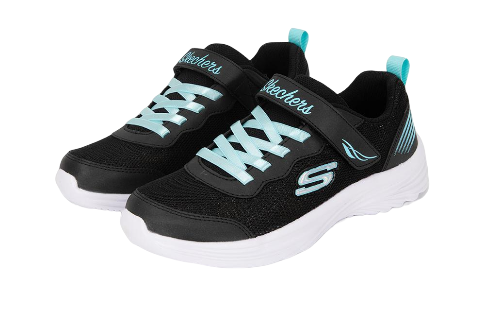 (GS) Skechers Dreamy Dancer Shoes 'Black Blue' 302442L-BKAQ