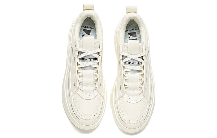 ANTA Skateboarding Series Sneakers 'White Silver' 912118031-10