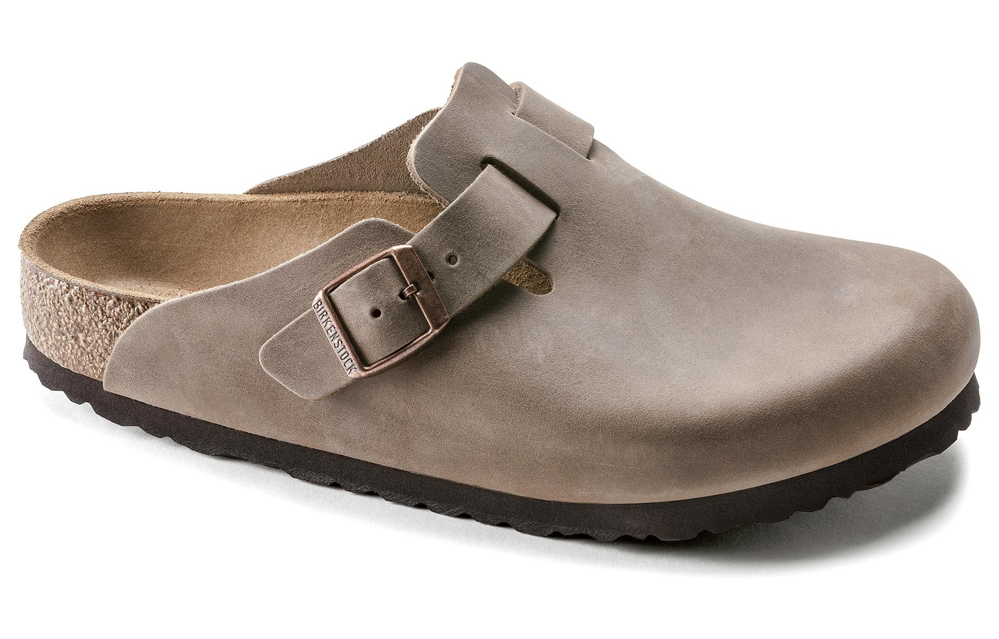 Birkenstock Boston Regular 'Oiled Leather Tobacco Brown' 0960811