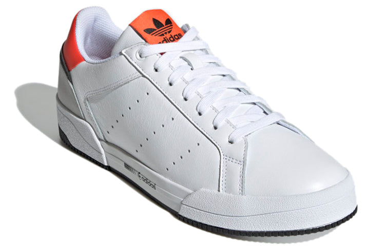 adidas originals Court Tourino 'Cloud White / Semi Solar Red / Grey' GZ9245