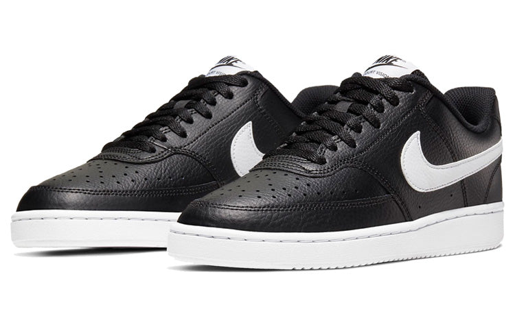 (WMNS) Nike Court Vision Low 'Black White' CD5434-001