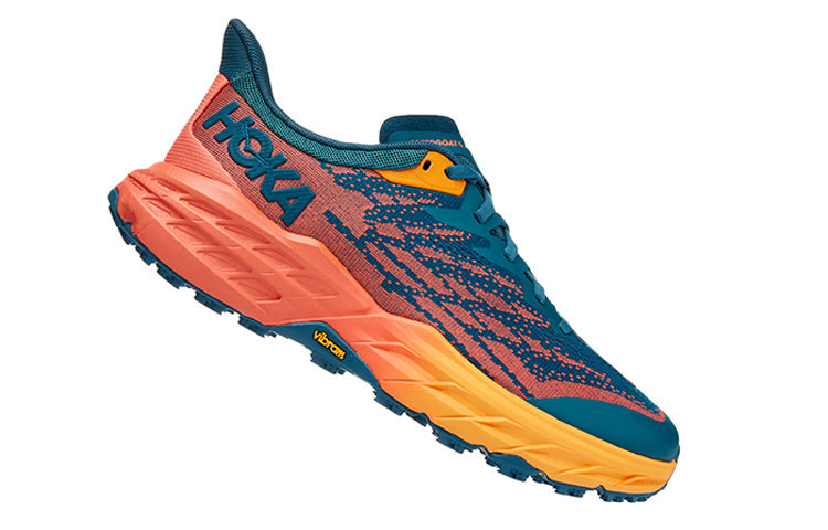 (WMNS) HOKA ONE ONE Speedgoat 5 Wide 'Blue Coral Camellia' 1123160-BCCML
