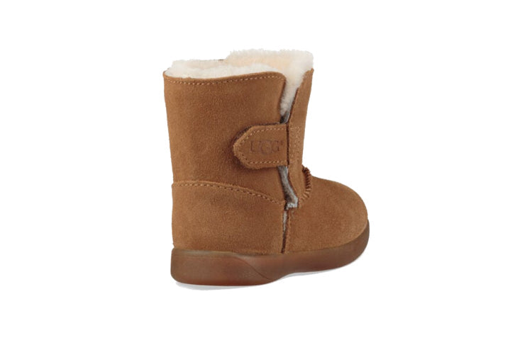 (PS) UGG Keelan Velcro Fleece Lined Brown 1096089T-CHE