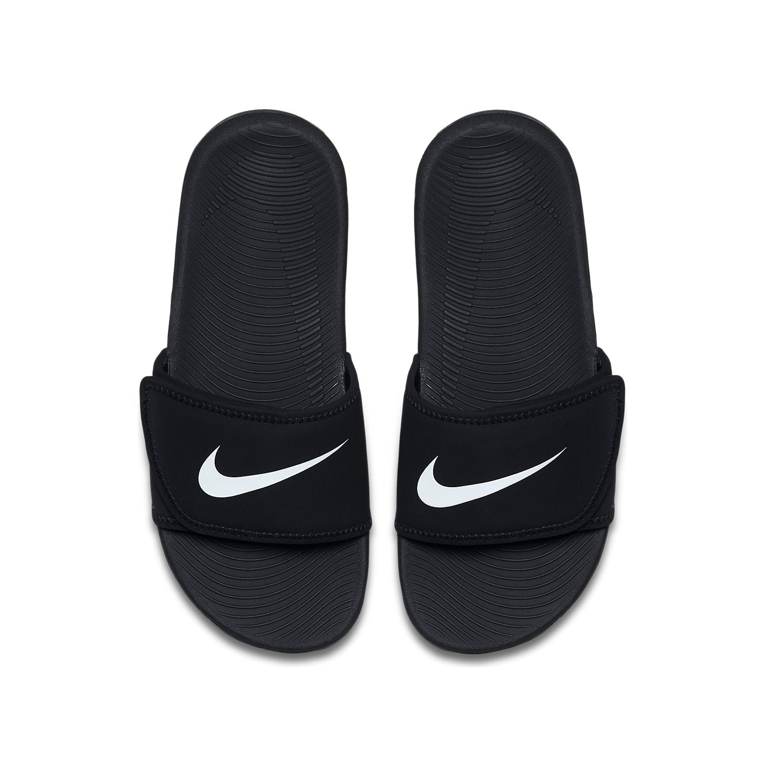 (GS) Nike Kawa Adjust Slide 'Black' 819344-001