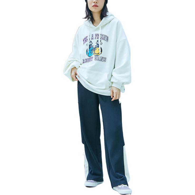 (WMNS) Vans Panda Os Hoodie 'White' VN0A5LJVFS8