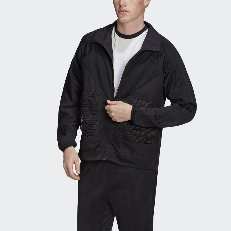 adidas originals Pt3 Tt Athletics Sports Training Casual Jacket Black ED5686