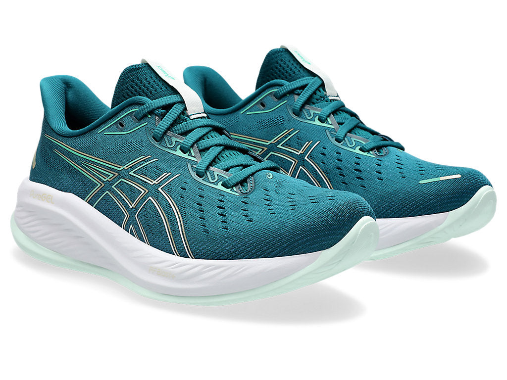 (WMNS) ASICS Gel-Cumulus 26 Wide 'Rich Teal' 1012B600-300