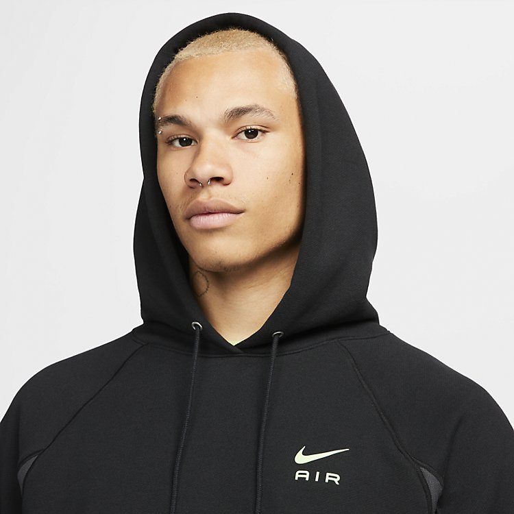 Nike Sportswear Air French Terry Hoodie 'Black' DQ4207-011