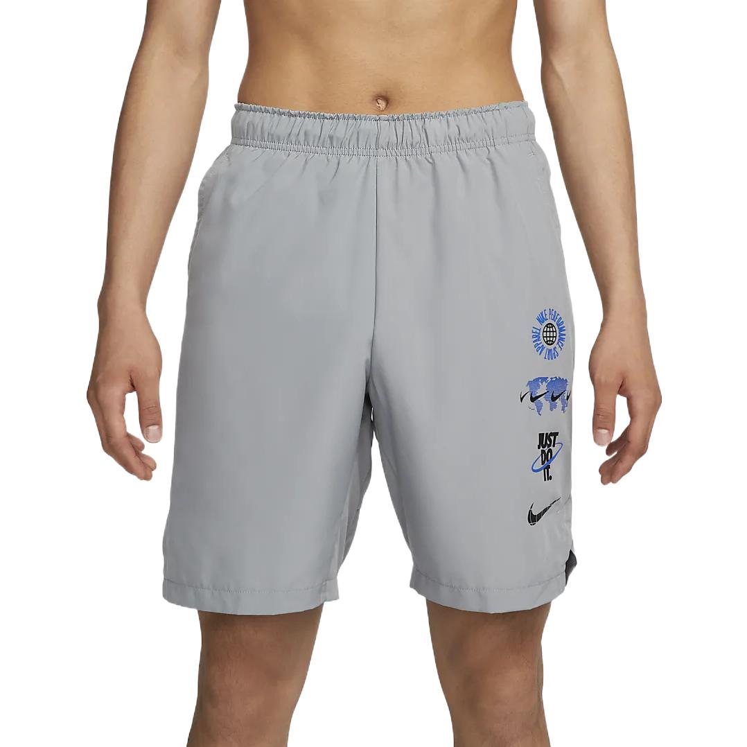 Nike printed casual shorts 'Grey' DQ4796-073