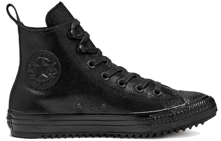 (WMNS) Converse Space Mountain Hiker Chuck Taylor All Star High Top Suede Black Samurai 566111C