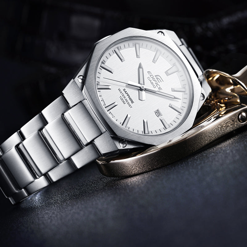 CASIO EDIFICE Thin and light Series Design Silver Mens EFR-S108YD-7A