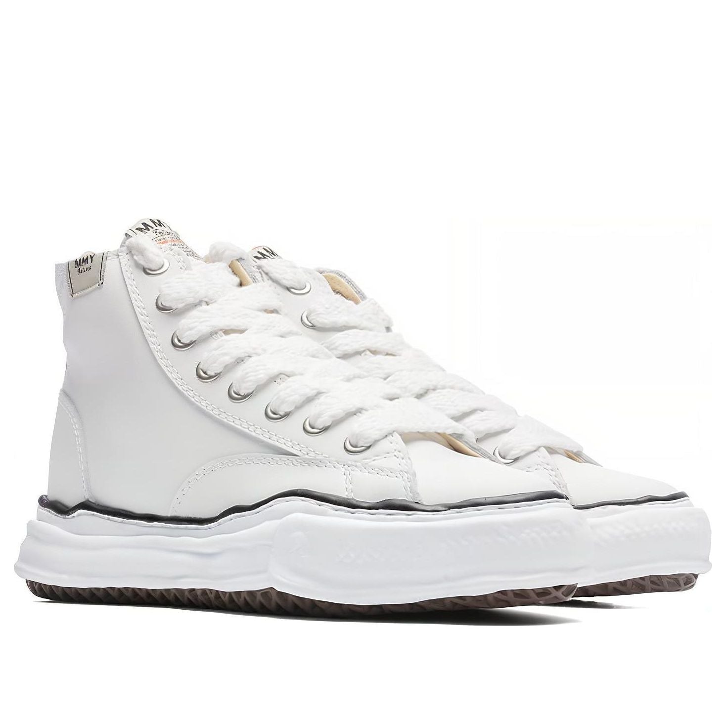Maison MIHARA YASUHIRO Original Sole Leather Hi 'White' A06FW735-WHITE