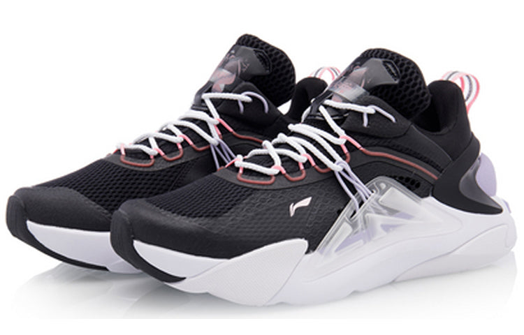 (WMNS) Li-Ning XinHuo Sport Leisure 'Black' AGLQ058-5
