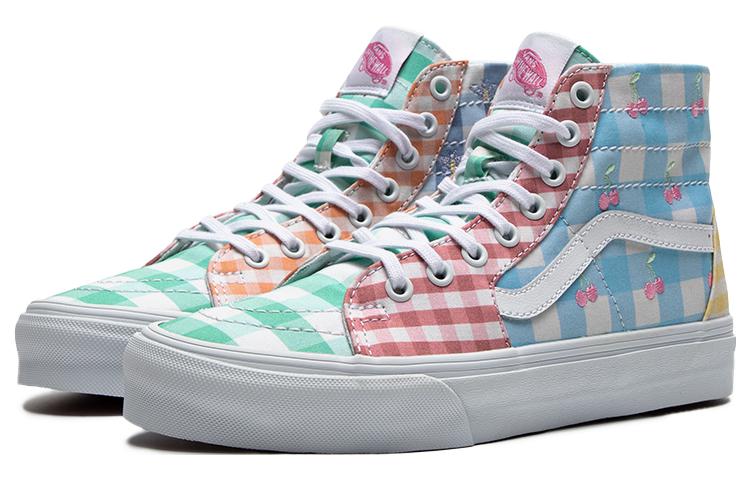 (WMNS) Vans SK8 HI Tapered 'Multicolor Checkered' VN0A4U16ASX