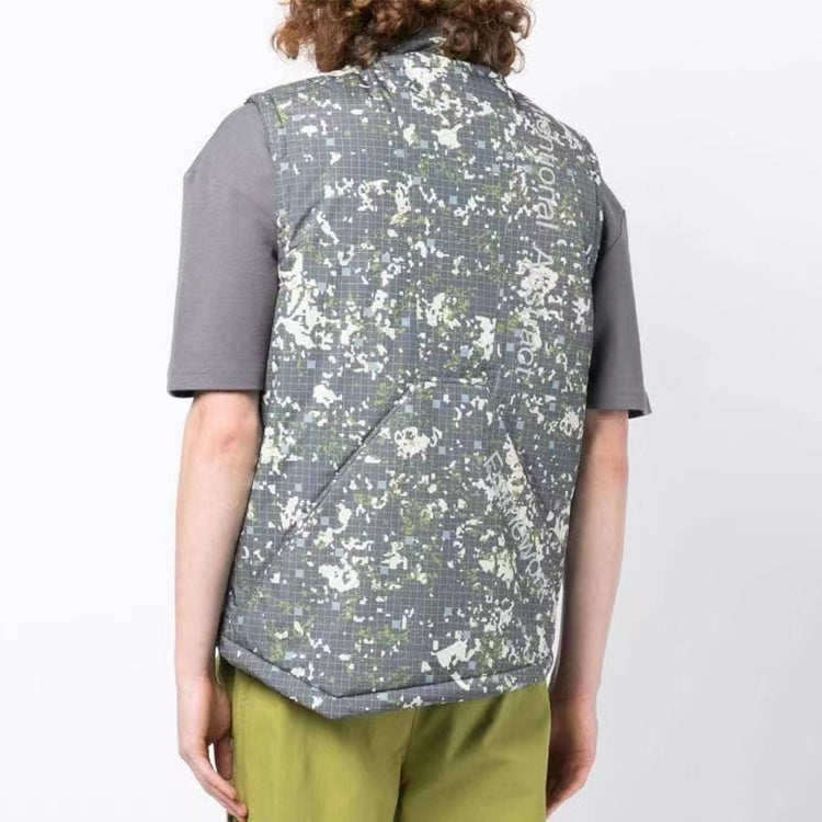 A-COLD-WALL* Nephin Storm Gilet 'Digital Camo' ACWMO113-MIDGRE
