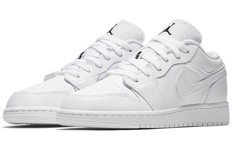 (GS) Air Jordan 1 Low 'Triple White' 553560-110