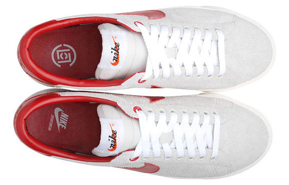 Nike x CLOT Tennis Classic AC QS 'White Red' 515011-001