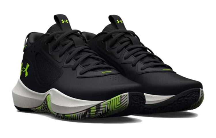 (GS) Under Armour Lockdown 6 'Black Lime' 3025617-004