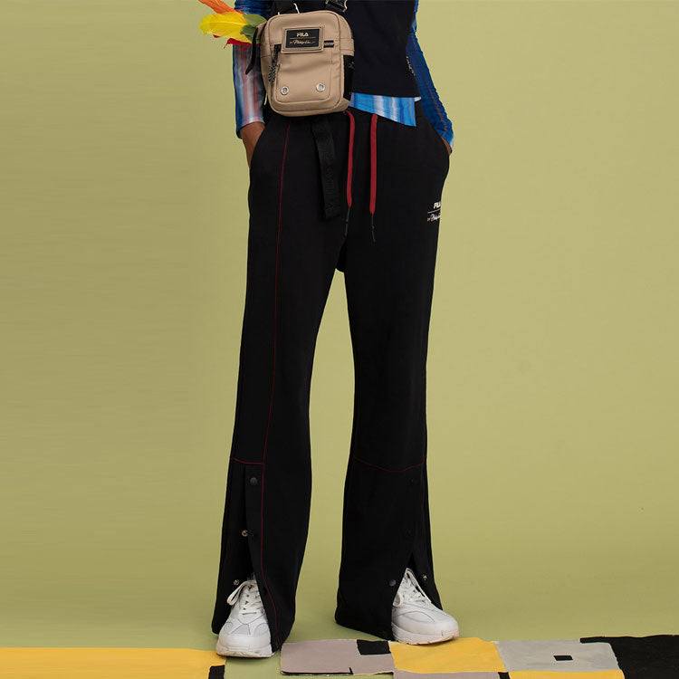 (WMNS) FILA x 3.1 phillip lim Crossover Casual Button Long Pants Blue F11W126808F-NV