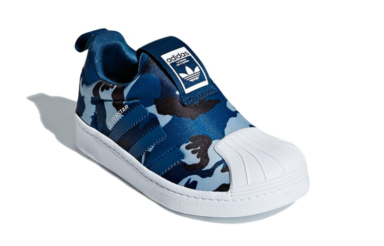 (PS) adidas originals Superstar 360 White/Blue/Camo CG6569