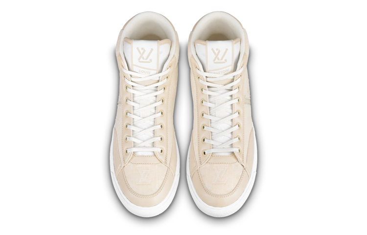 LOUIS VUITTON LV Charlie Ankle Sneakers 'Beige Monogram' 1AARCV
