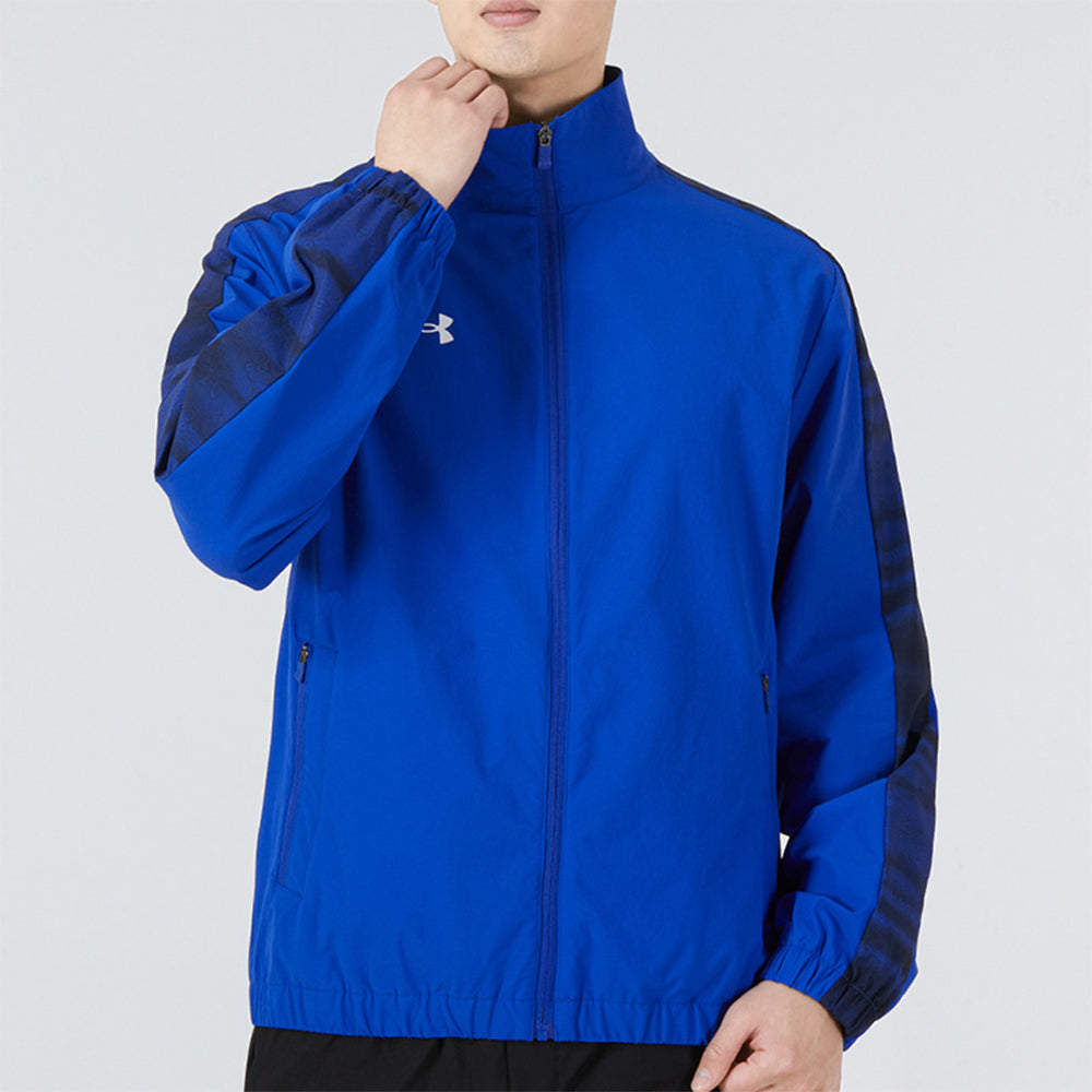 Under Armour Sportstyle Woven Full Zip Jacket 'Blue' 22500401-400