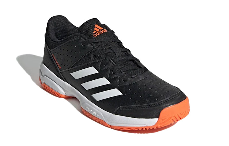 (GS) adidas Court Stabil 'Black White Orange' F99912