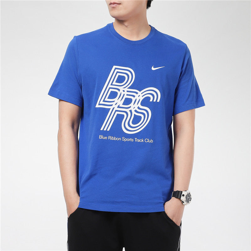 Nike MENS Casual Running Sports Crew-neck Short Sleeve Blue DA7593-480