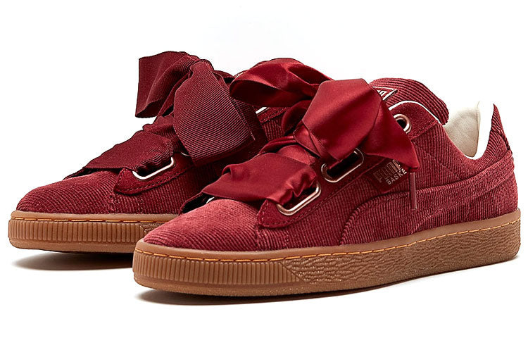 (WMNS) PUMA Basket Heart Corduroy 366729-02