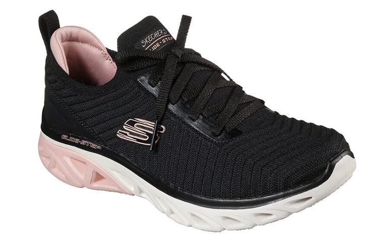(WMNS) Skechers Glide-Step Sport - Level Up 'Black pink' 149553-BKPK