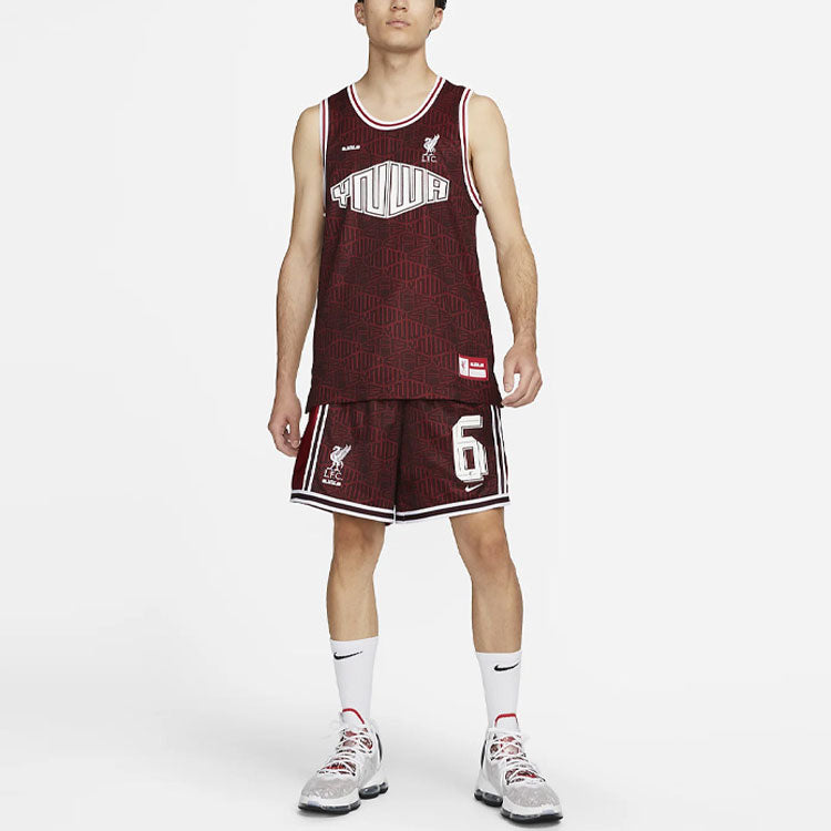 Nike LeBron x Liverpool FC DNA Basketball Jersey 'Red' DV9519-652