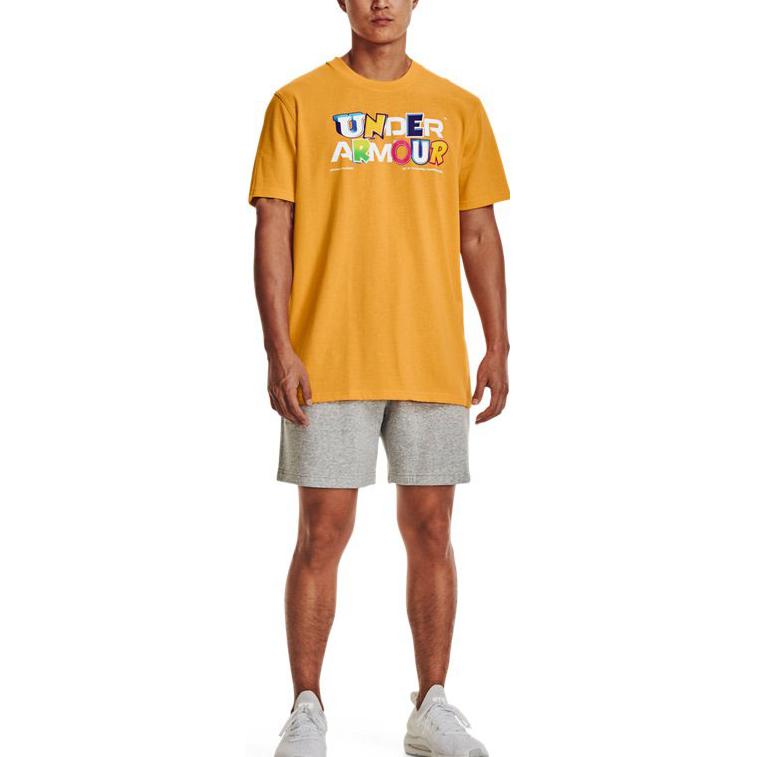 Under Armour Endorsed Heavyweight T-shirt 'Yellow' 1373999-782