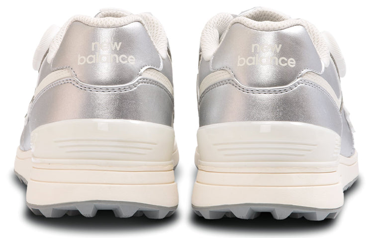 (WMNS) New Balance 574 V3 BOA Golf Shoes 'Silver White' WGBS574S