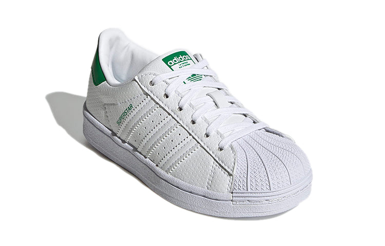 (PS) adidas originals Superstar 'White Green' FW0822