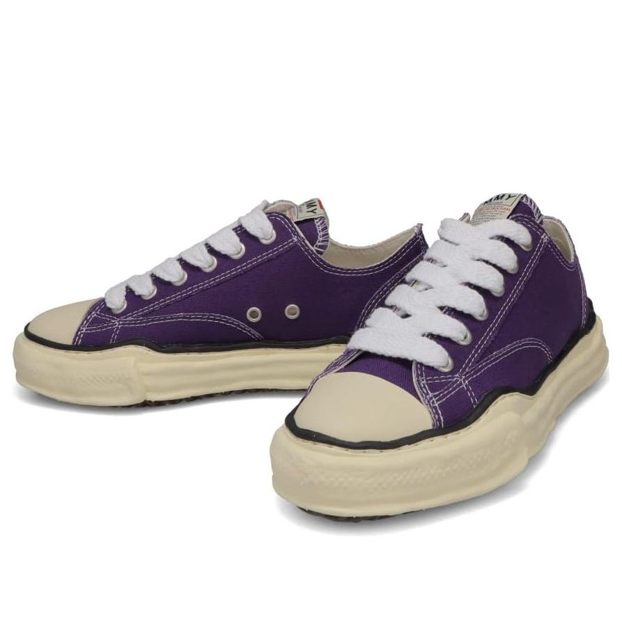 Maison MIHARA YASUHIRO Peterson VL OG Sole Canvas Low 'Purple' A09FW733-PURPLE