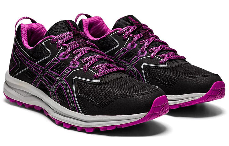 (WMNS) ASICS Trail Scout Low Top Black/Purple 1012A566-005