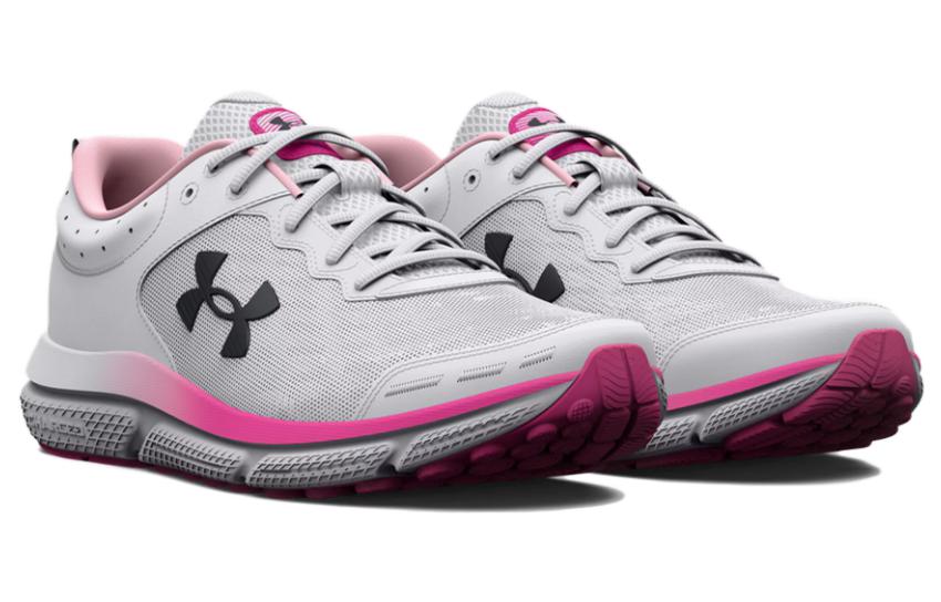(WMNS) Under Armour Charged Assert 10 'White Rebel Pink' 3026179-102