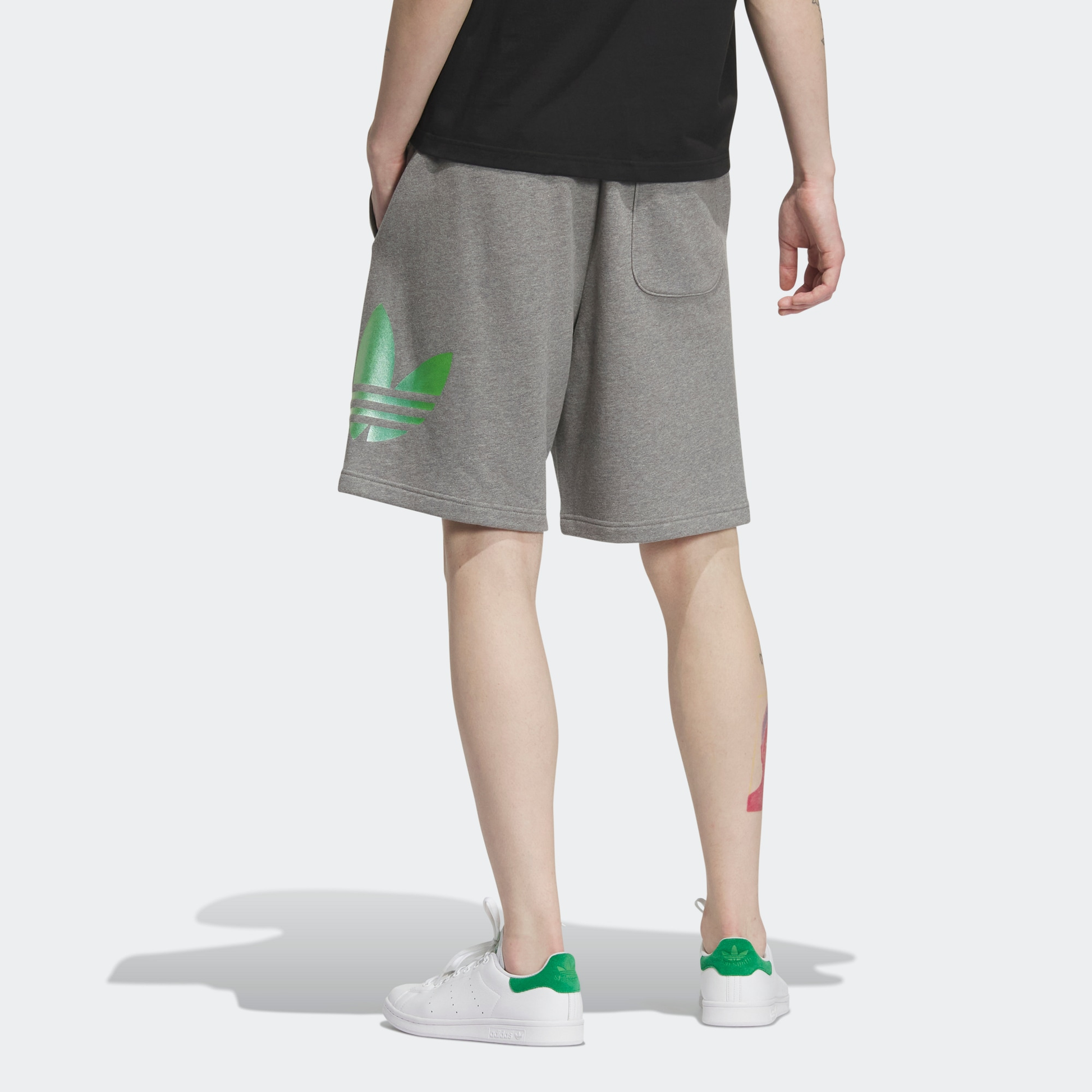 adidas Originals Knit Shorts 'Grey' IP7544