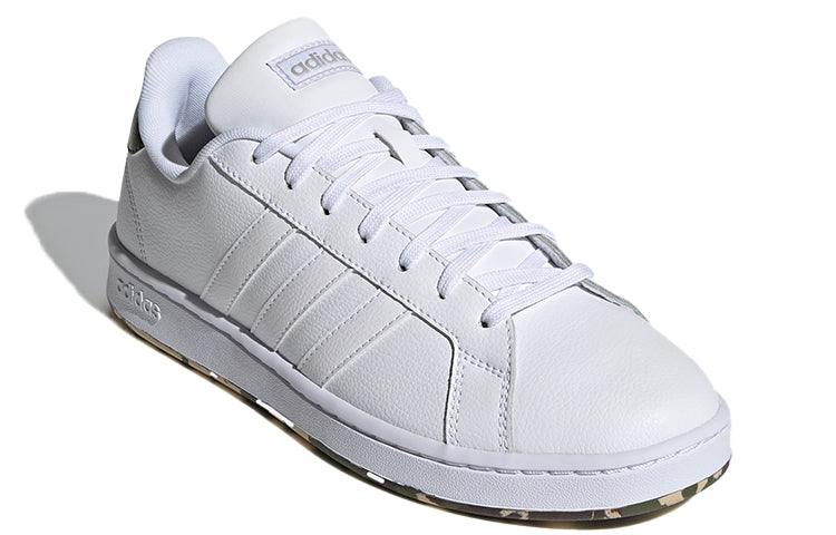 adidas neo Grand Court 'White Green' FY8557