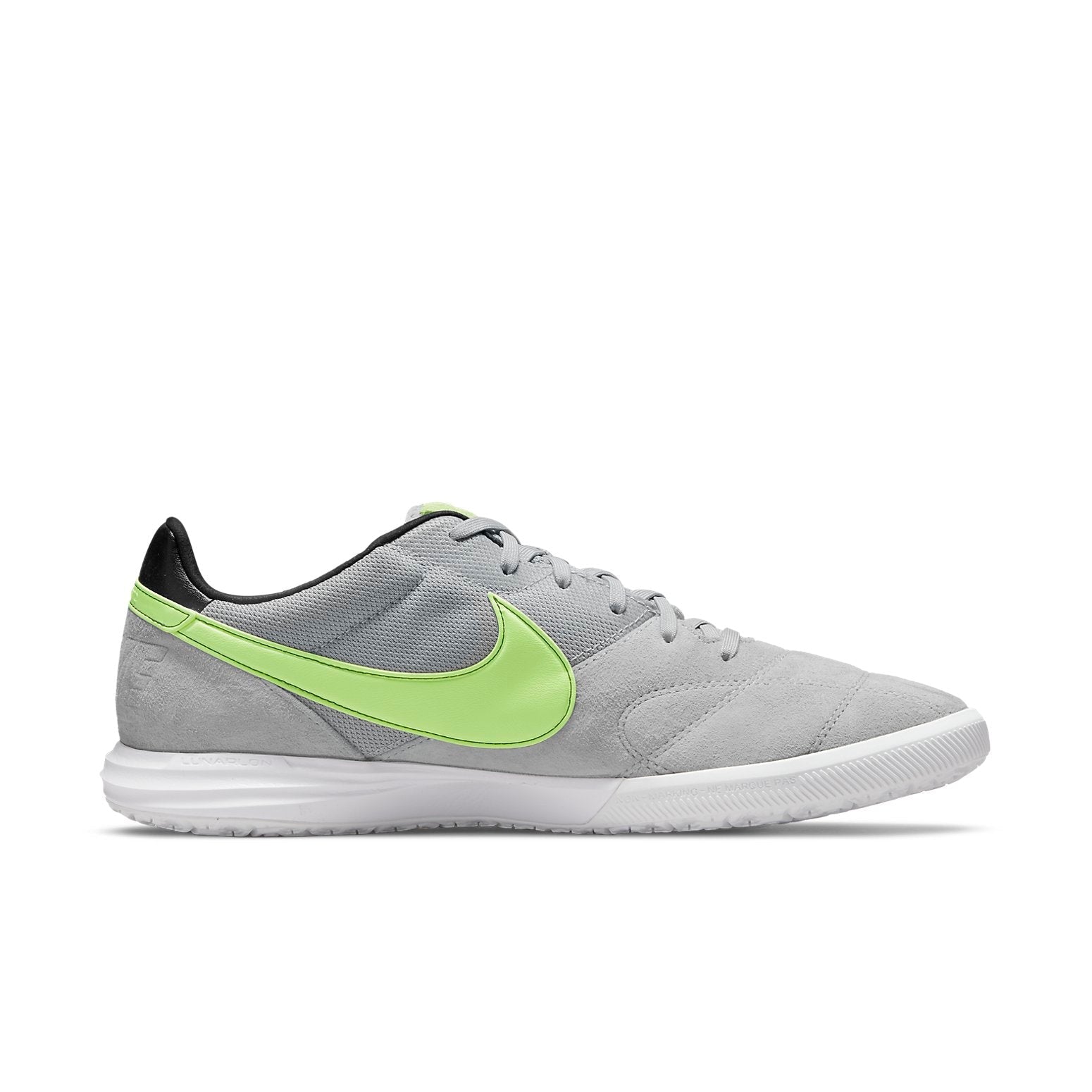 Nike Tiempo Premier 2 Sala IC 'Gray Fluorescent Green' AV3153-012
