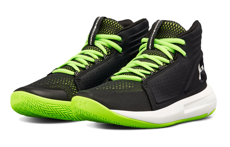 (GS) Under Armour Torch Mid 'Black Green' 3020428-001