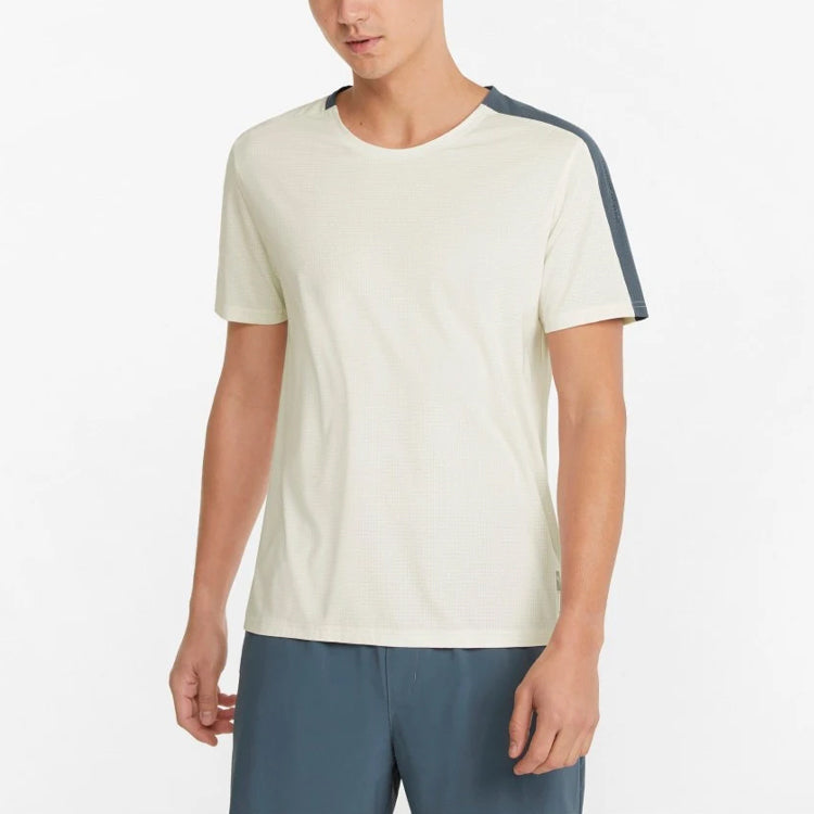 PUMA x First Mile Short Sleeve Running Tee 'White' 521410-65